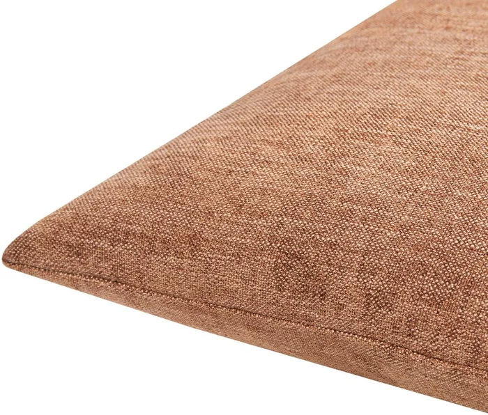 Livabliss – Zunaira 18inLx18inW Accent Pillow – With Down Insert – ZNR005-1818D