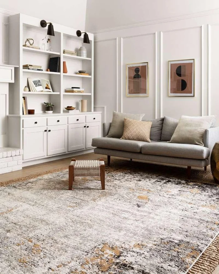 Loloi – Alchemy Granite / Gold 2-8in x 4 Accent Rug – ALCHALC-02GNGO2840