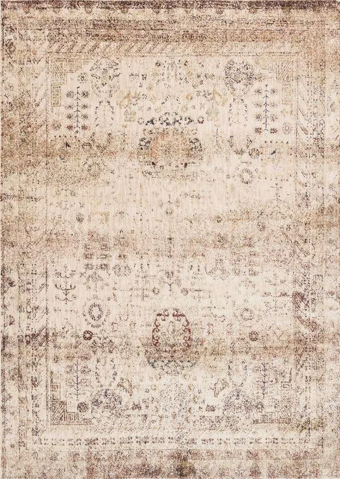 Loloi – Anastasia Ivory / Multi 9-6in x 13 Area Rug – ANASAF-01IVML96D0