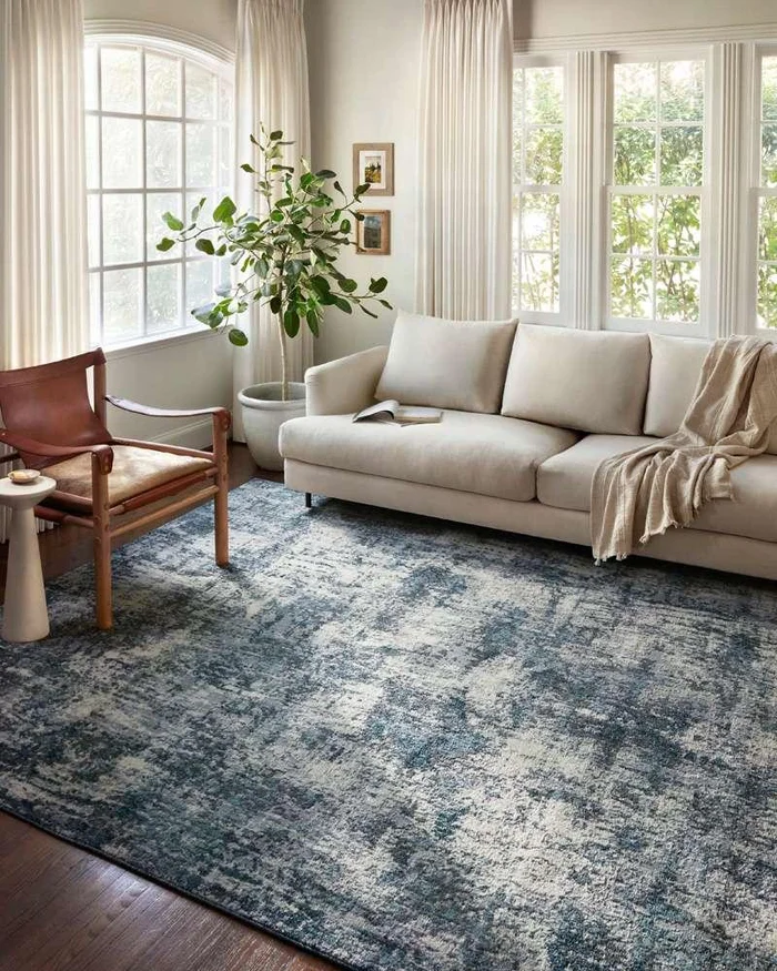 Loloi – Austen Natural / Ocean 11-2in x 15 Area Rug – AUSTAUS-01NAOCB2F0