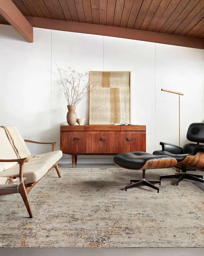 Loloi – Axel Silver / Spice 6-7in x 9-10in Area Rug – AXELAXE-02SISQ679A