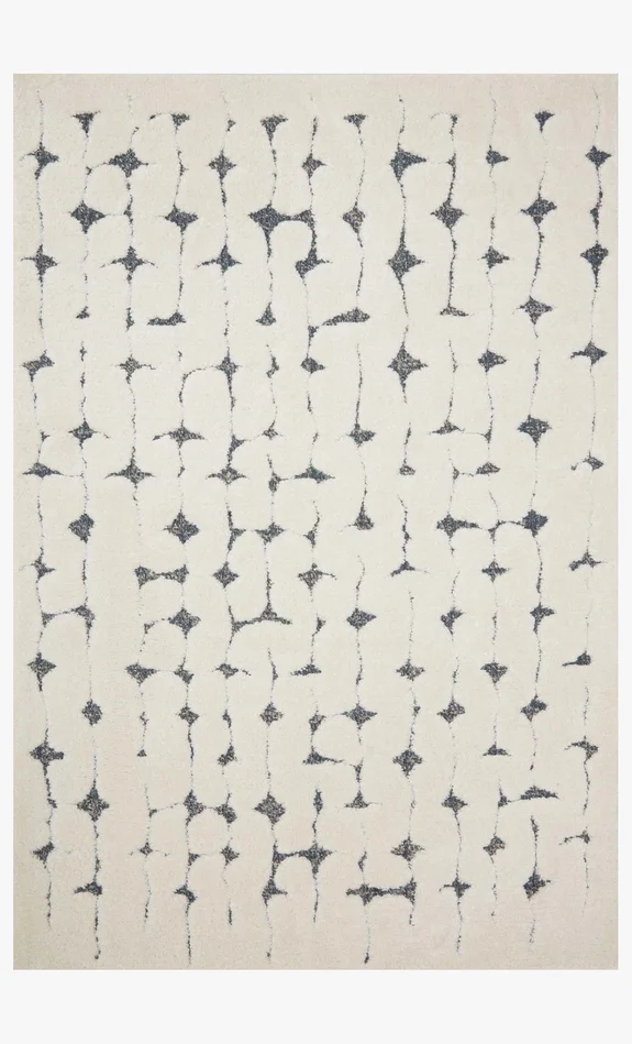 Loloi Hagen HAG-04 White / Navy