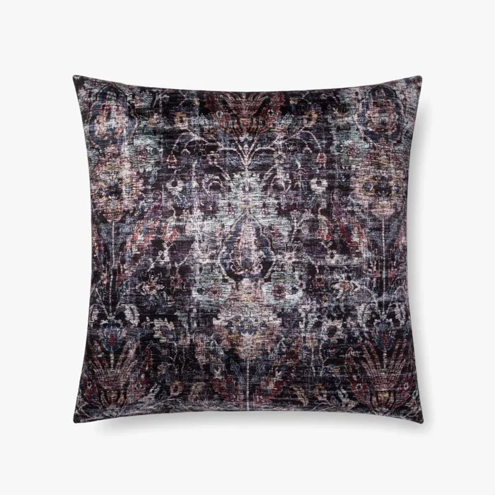 Loloi Pillows P0686 Black / Multi