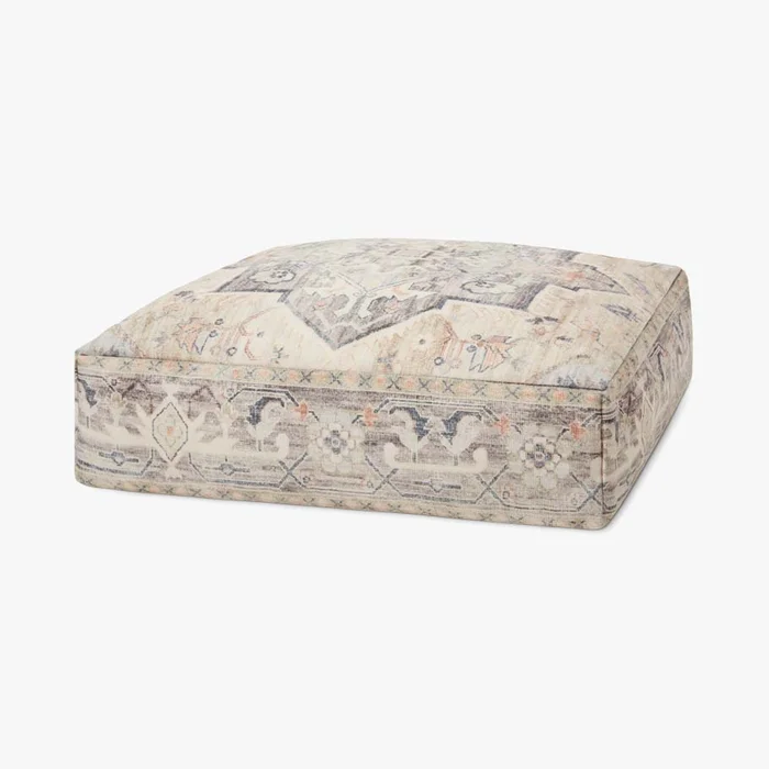 Loloi Poufs LPF0021 Beige / Multi