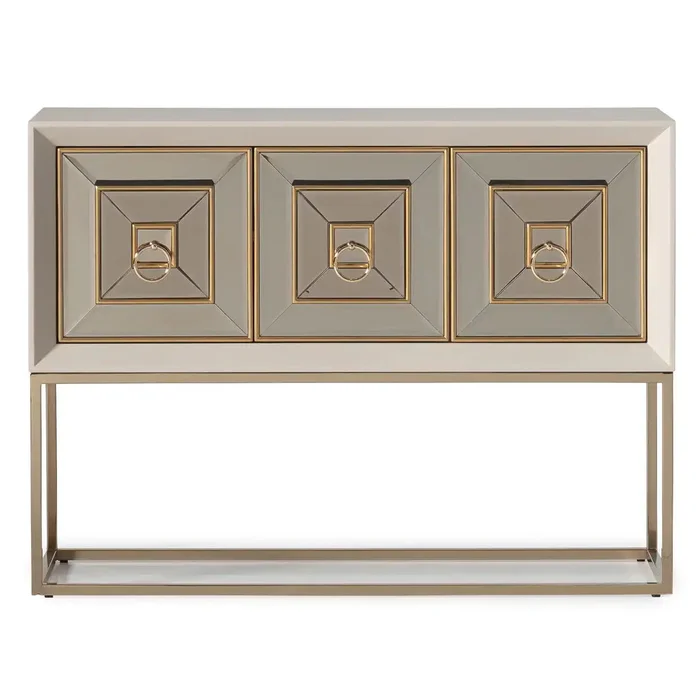 Madison – Small Console – Glistening Gold