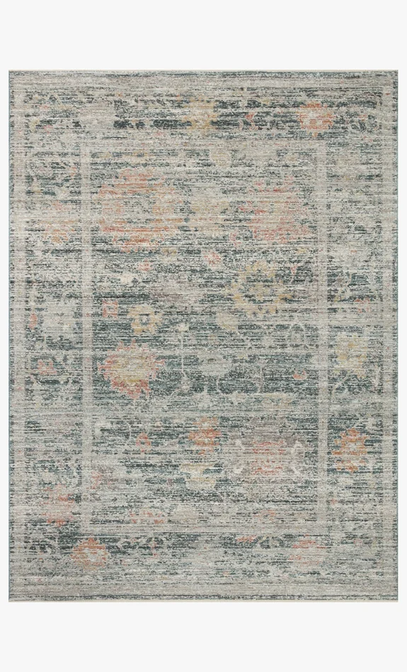 Magnolia Home by Joanna Gaines x Loloi Millie MIE-01 Blue / Multi