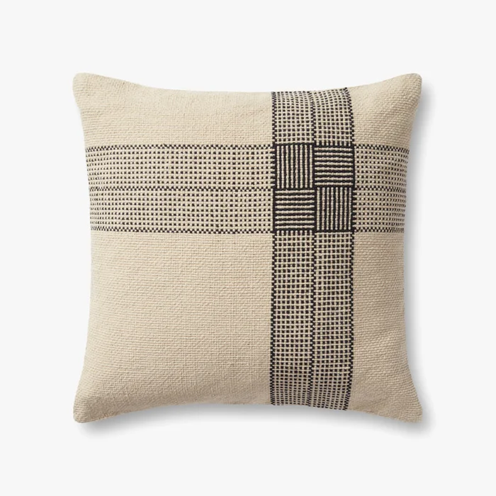 Magnolia Home by Joanna Gaines x Loloi Wells PMH0041 Beige / Charcoal