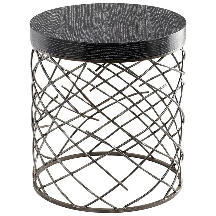 Marlow Table – Silver-Grey-Smoke