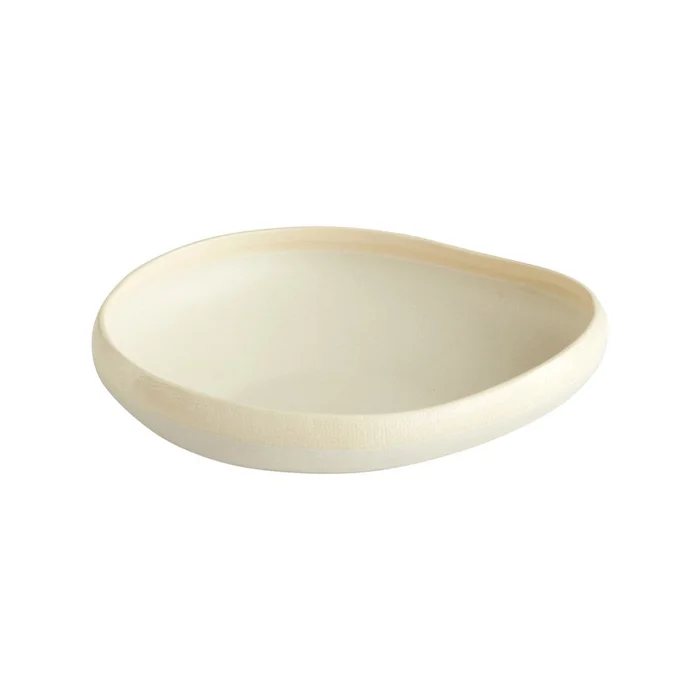Medium Elon Bowl – White-Cream