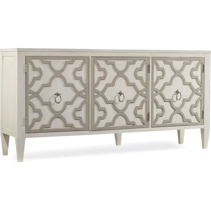Melange Miranda Credenza – White Finish
