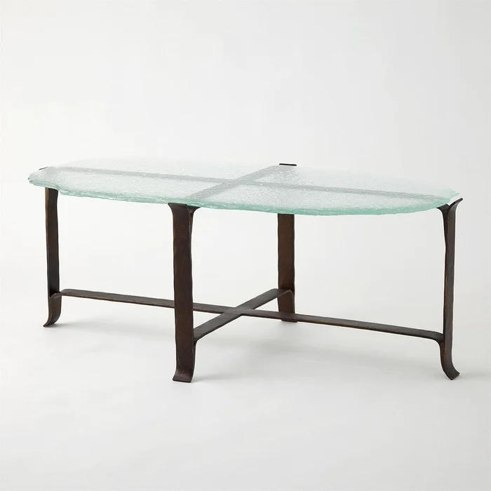 Melting Glass Cocktail Table