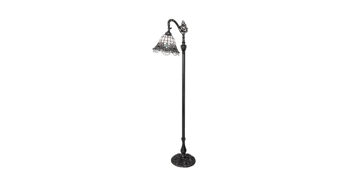 Meyda Tiffany Angelica 61″ Tall Buffet Floor Lamp