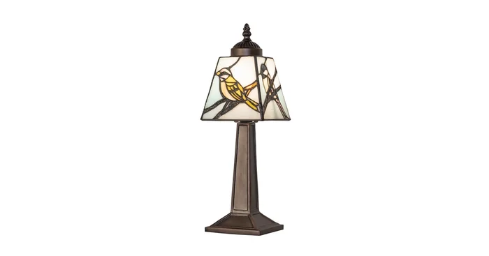 Meyda Tiffany Backyard Friends 15″ Tall Buffet Table Lamp