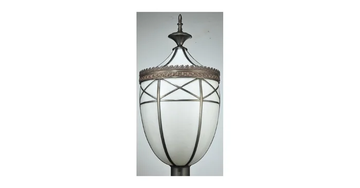 Meyda Tiffany Borough 26″ Tall Post Light