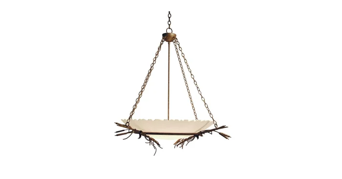 Meyda Tiffany Cattail 6 Light 48″ Wide Pendant