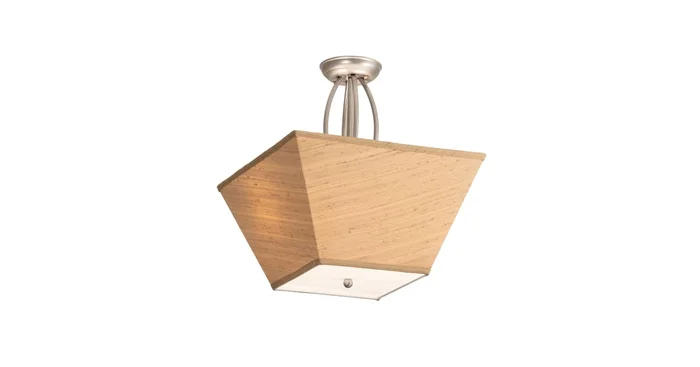Meyda Tiffany Cesta 2 Light 23″ Wide Semi-Flush Ceiling Fixture