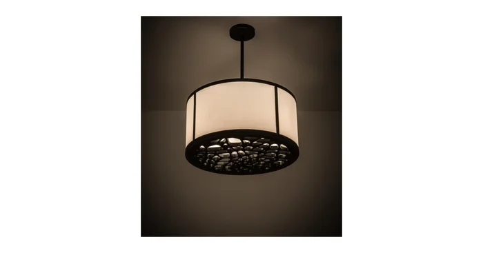 Meyda Tiffany Cilindro 2 Light 24″ Wide Pendant