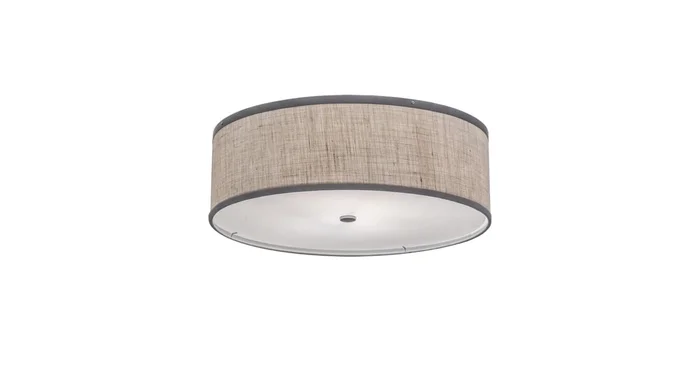 Meyda Tiffany Cilindro 2 Light 24″ Wide Semi-Flush Drum Ceiling Fixture