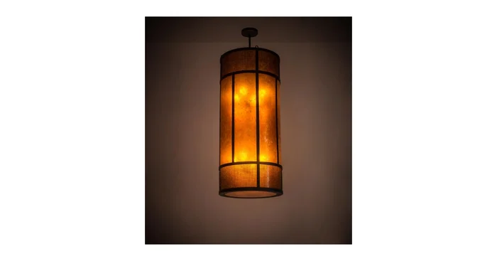 Meyda Tiffany Cilindro 8 Light 22″ Wide Pendant