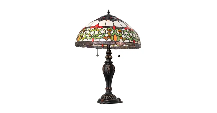 Meyda Tiffany Creole 2 Light 9″ Tall Buffet Table Lamp