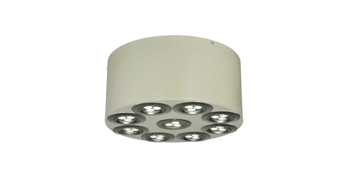 Meyda Tiffany Discovery 9 Light 12″ Wide Flush Mount Drum Ceiling Fixture
