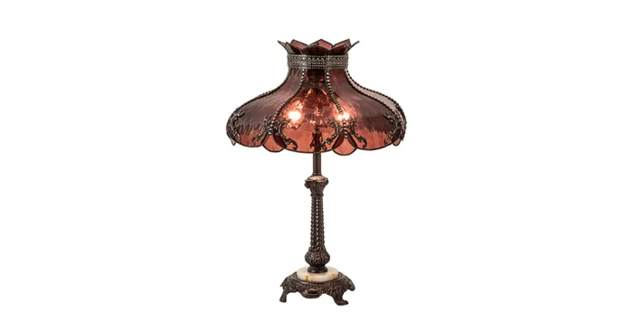 Meyda Tiffany Elizabeth 2 Light 31″ Tall Buffet Table Lamp