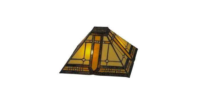Meyda Tiffany Sierra Prairie 7″ Tall Lamp Shade