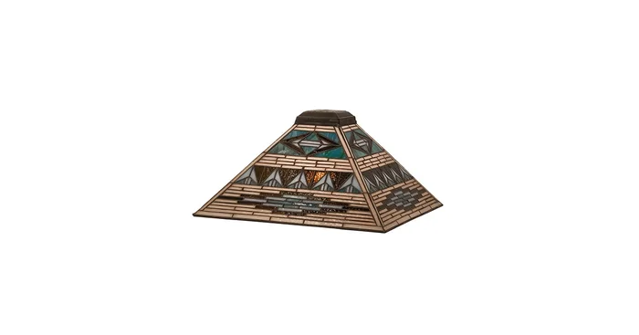 Meyda Tiffany Valencia Mission 7″ Tall Lamp Shade