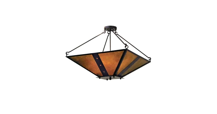 Meyda Tiffany Zandra 4 Light 42″ Wide Pendant