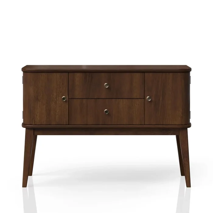 Mid Century Modern Server 2 Drawer And 2 Cabinet Server – Cherry