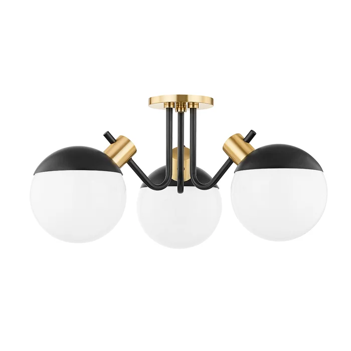 Miranda 3 Light Semi Flush
