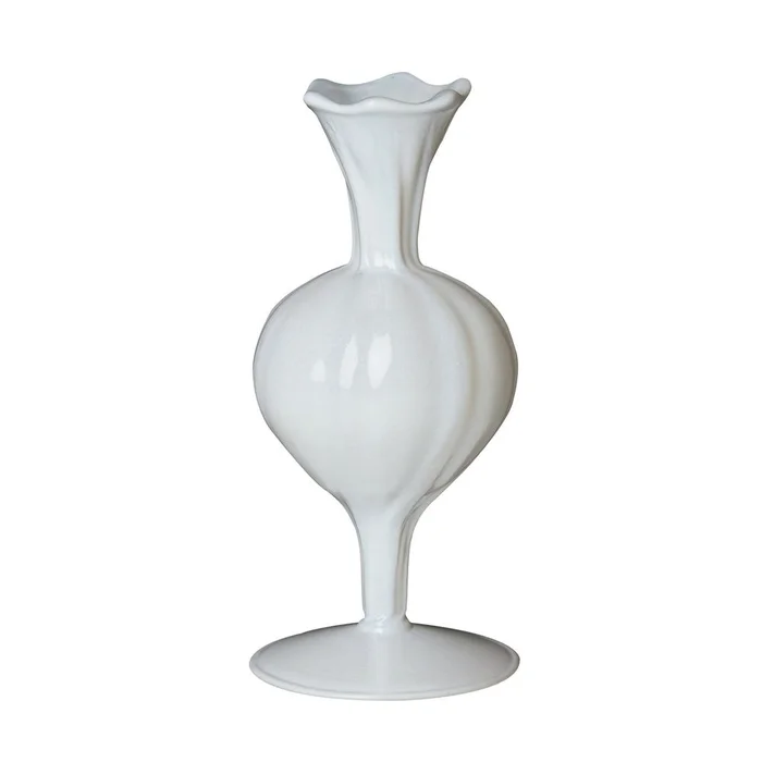 Miss Lizzie Bud Vase, White Set of 4