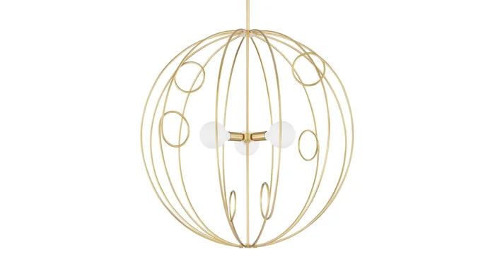 Mitzi Alanis 3 Light 40″ Wide LED Multi Light Pendant