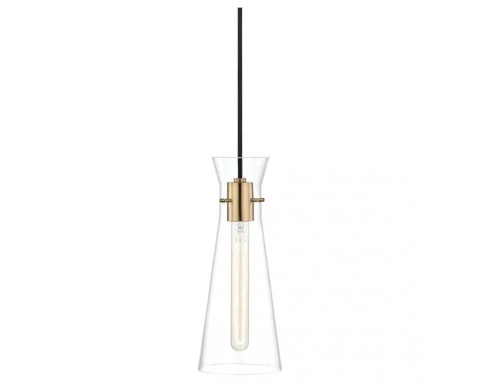 Mitzi Anya Pendant – Aged Brass (Dropshippable)