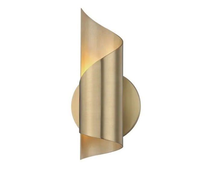 Mitzi Evie Wall Sconce – Aged Brass (Dropshippable)