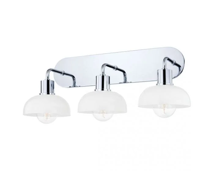 Mitzi Kyla 3 Light Bath And Vanity – Polished Chrome (Dropshippable)