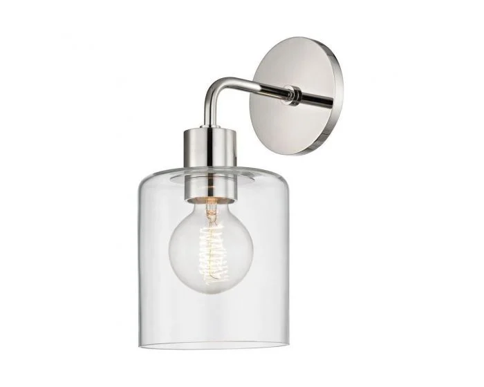 Mitzi Neko Wall Sconce – Polished Nickel (Dropshippable)