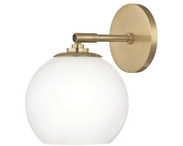 Mitzi Tilly Wall Sconce – Aged Brass (Dropshippable)