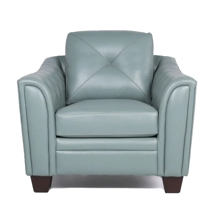Modern Tufted Leather Chair