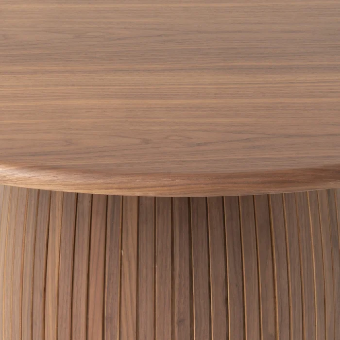 Modrest Sheridan – Mid-Century Modern Walnut Round Dining Table
