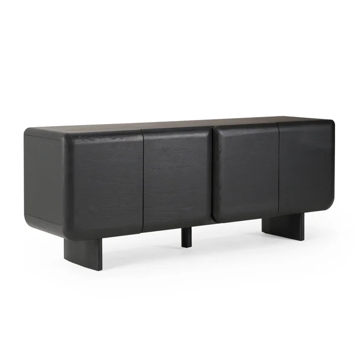 Modrest Steven – Modern Black Buffet