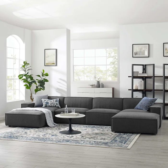 Modway Restore 6-Piece Sectional Sofa – EEI-4116