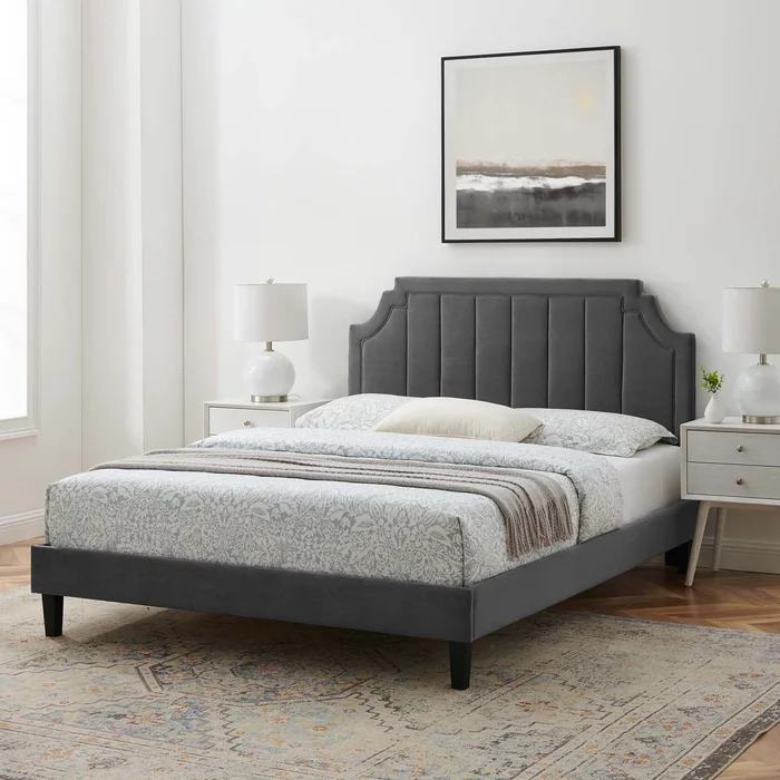 Modway Sienna Performance Velvet Full Platform Bed – MOD-6914