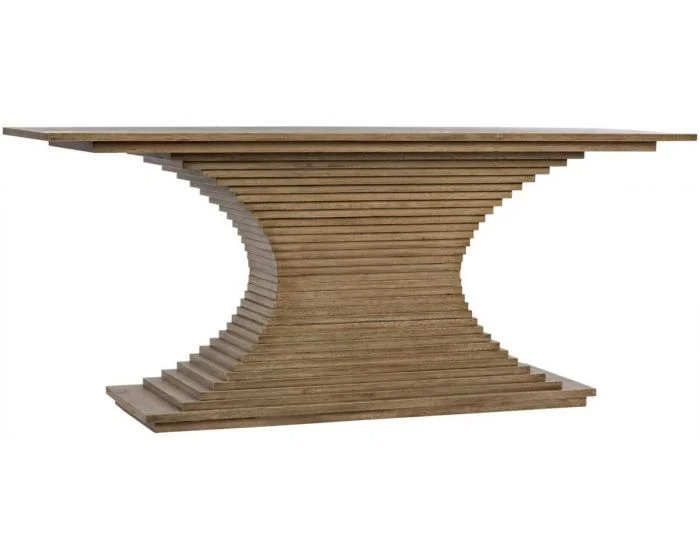 Noir Furniture Cambio Console, Bleached Walnut