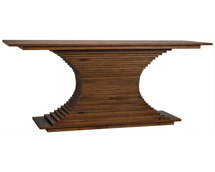 Noir Furniture Cambio Console, Dark Walnut