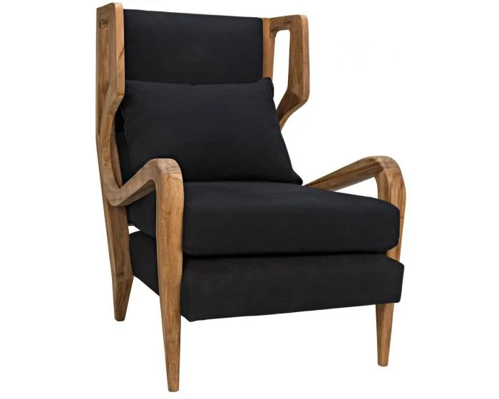 Noir Furniture Carol Chair, Teak