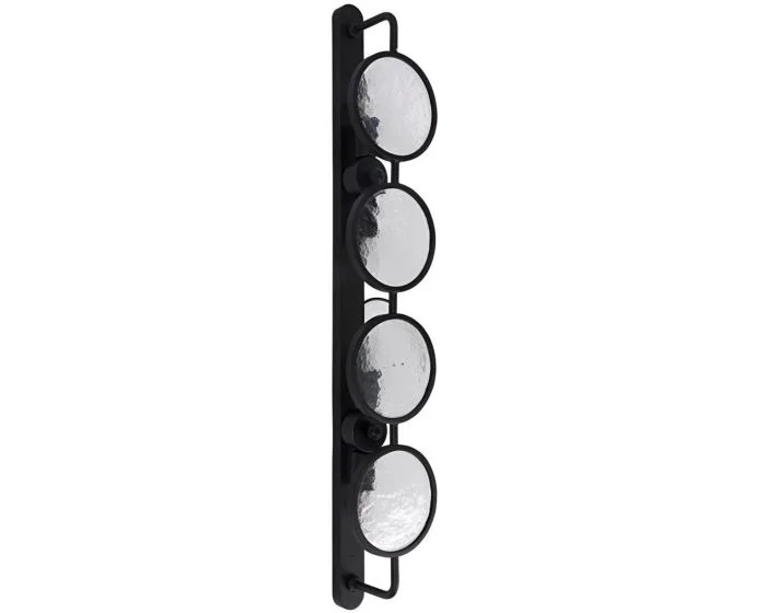 Noir Furniture Ordo Sconce, Black Steel (Dropshippable)