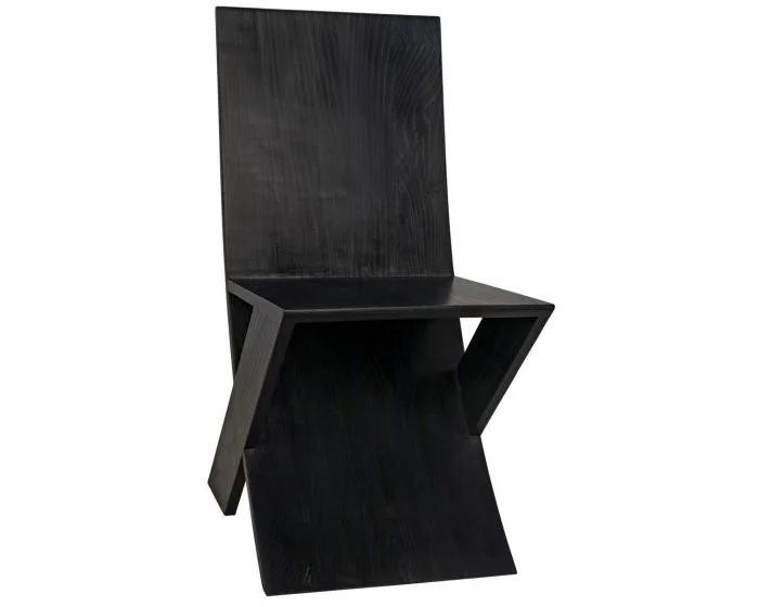 Noir Furniture Tech Chair, Charcoal Black