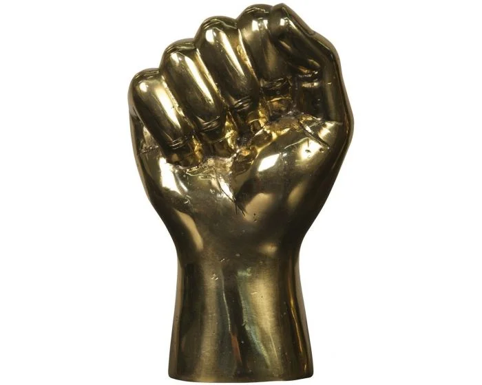 Noir Furniture The Solidarity Fist, Brass (Dropshippable)