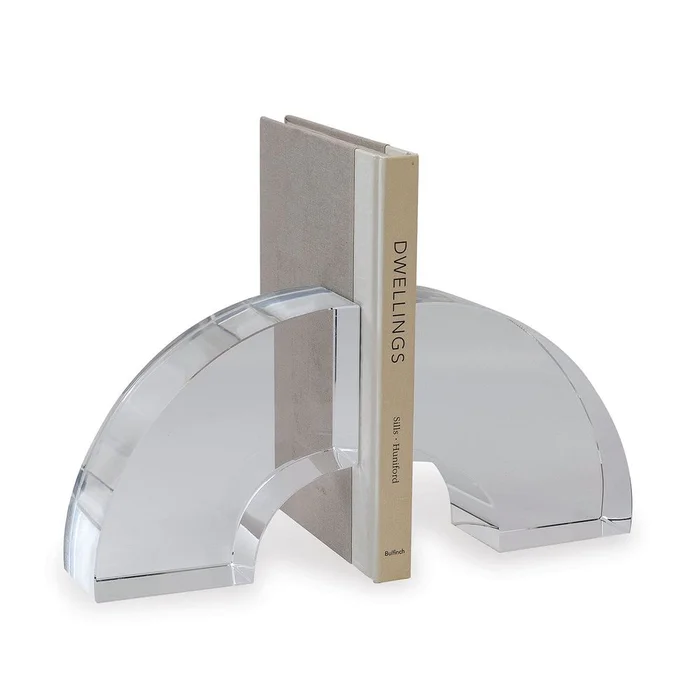 Nolan Crystal Bookend (Set of 2)